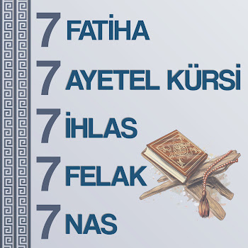 Fatih Turgut 7 Fatiha 7 Ayetel Kürsi 7 İhlas 7 Felak 7 Nas Скачать mp3