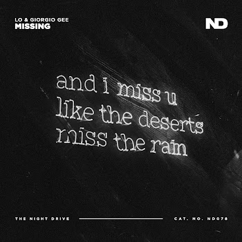 Lo Missing Ft Giorgio Gee Скачать mp3